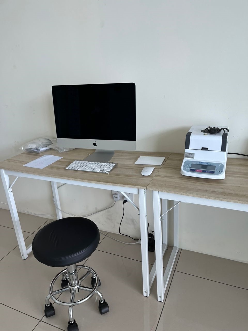 PET/HDPE pellet moisture tester