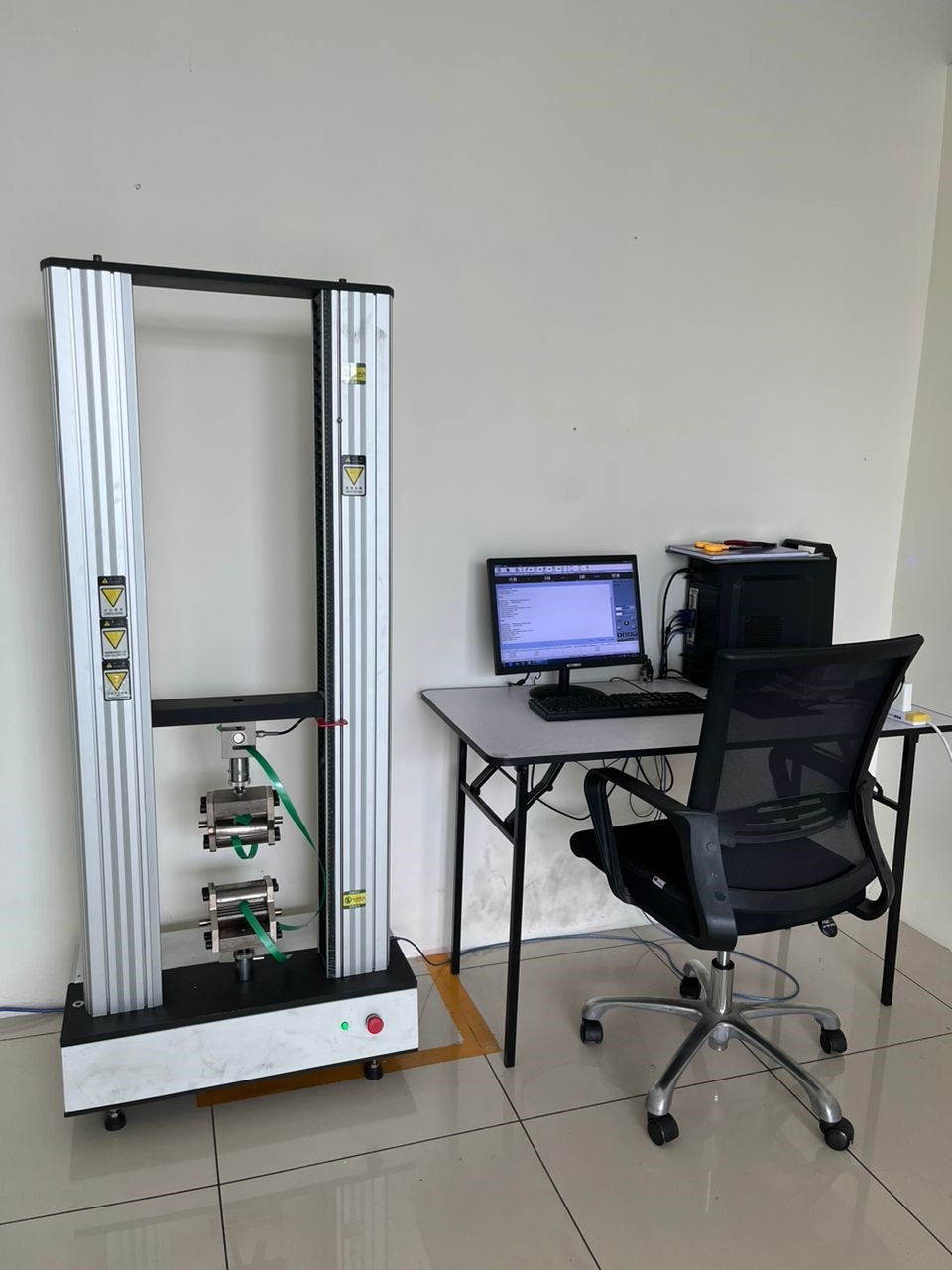 PET strapping tensile tester